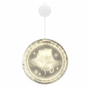 Sviatočná LED dekorácia - 311382A zvonček