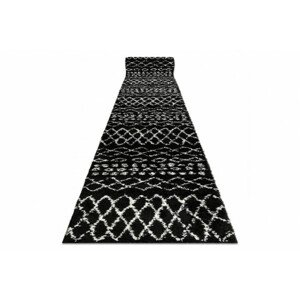Behúň BERBER ETHNIC G3802 čierny Fredzle berber marokánsky