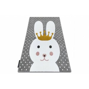Koberec PETIT BUNNY KRÁLIK sivý