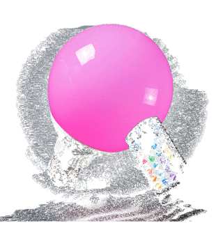LED guľa E27 RGB 95 mm s diaľkovým ovládaním