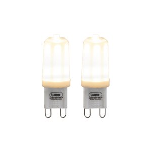 Sada 2 stmievateľných LED žiaroviek G9 3W 280 lm 2700K