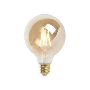 E27 stmievateľná LED žiarovka G95 goldline 5W 360 lm 2200K