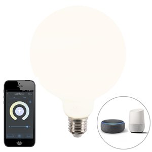 Inteligentná stmievateľná žiarovka E27 s guľovým vláknom LED s aplikáciou 1055 lm 2 200 - 4 000 K.