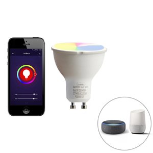 Inteligentná stmievateľná LED žiarovka GU10 5W 300 lm 2200-4000K