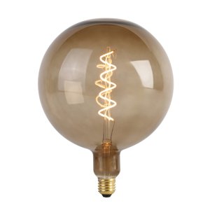 E27 Stmievateľná LED žiarovka G200 hnedá 4W 130lm 1800K
