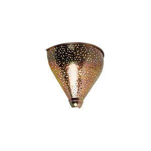 Orientálna nástenná lampa medená - Muraf