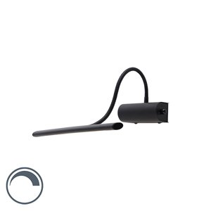 Dizajnová nástenná lampa čierna 32 cm vrátane LED so stmievačom - Tableau