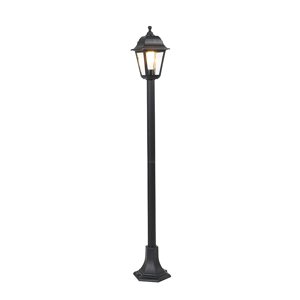 Klasická lampa čiernej farby 122 cm IP44 - Capital