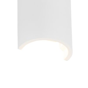 Moderná nástenná lampa biela - Colja Novo