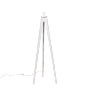 Vidiecka stojaca lampa trojnožka biela - Tripod Classic
