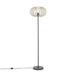 Dizajnová stojanová lampa mosadz - Johanna