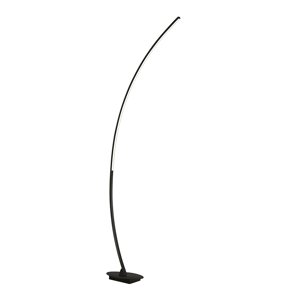 Moderná stojaca lampa čierna vrátane LED - Lucy