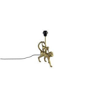 Vintage stolná lampa mosadz - Monkey Unge