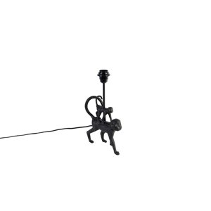Vintage stolná lampa čierna - Monkey Unge