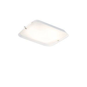 Moderné stropné svietidlo biele 24,5 cm vrátane LED - Edor