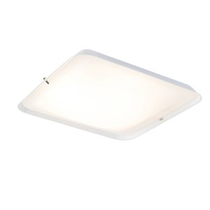 Moderné stropné svietidlo biele 34,5 cm vrátane LED - Edor
