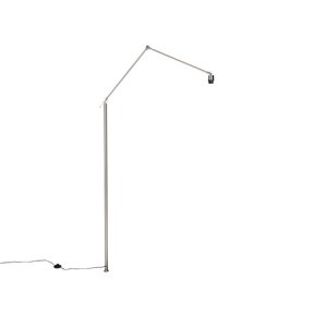 Stojaca lampa s ramenom oceľ - Editor