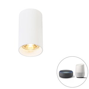 Inteligentné moderné bodové svetlo biele vrátane WiFi žiarovky GU10 - Tuba