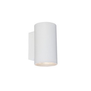 Inteligentná nástenná lampa okrúhla biela vrátane 2 WiFi GU10 - Sandy