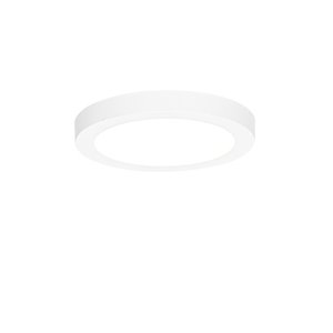 Zapustené alebo povrchové bodové svetlo biele 18 cm vrátane LED 3-stupňové stmievanie na teplé - Trans