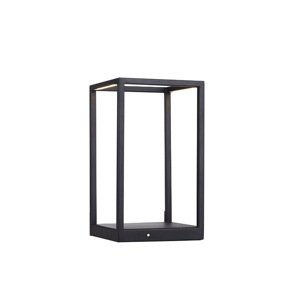 Dizajnová stolná lampa čierna vrátane LED s dotykovým stmievačom - Jitske