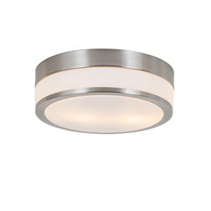 Moderné vonkajšie stropné svietidlo oceľ 28 cm IP44 - Flavi