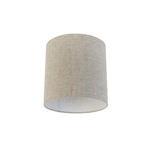 Látkové tienidlo na lampu svetlosivé valcové 25/25/25