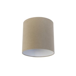Stoffen lampenkap lichtbruin 25/25/25
