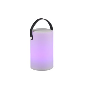 Buiten tafellamp wit oplaadbaar met RGB en speaker - Stephan