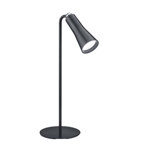 Moderná stolná lampa čierna nabíjateľná 3-stupňovo stmievateľná - Samuel