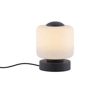 Stolná lampa tmavosivá vrátane LED 3-stupňovo stmievateľná dotykom - Mirko