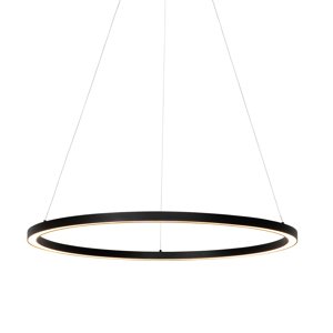 Závesné svietidlo čierne 80 cm vrátane LED 3-stupňové stmievateľné - Girello