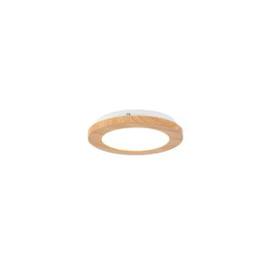 Stropné svietidlo natural 17 cm vrátane LED 3-stupňovo stmievateľné - Linda
