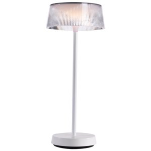 Outdoor table lamp white incl. LED with touch dimmer IP44 - Sammi