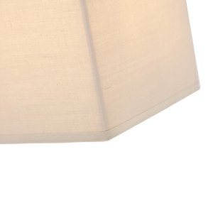 Rustikálna nástenná lampa béžová - Vete