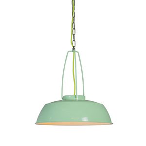 Závesná lampa Usine zelená