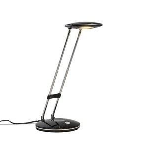 Stolová lampa Discus čierna