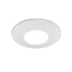 Moderné zapustené bodové biele IP44 - medzera