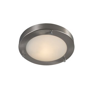 Moderné stropné svietidlo oceľ 18 cm IP44 - Yuma