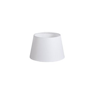 Tieň 20cm guľatý DS E27 ľanový biely