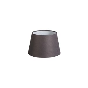Tieň 20cm guľatý DS E27 ľanovo hnedý sivý