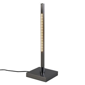 Stolová lampa Pruhovaná oceľ