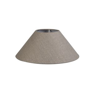 Tienidlo na lampu z ľanu sivé 40/15/16