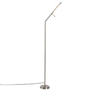 Stojacia lampa Palis strieborná