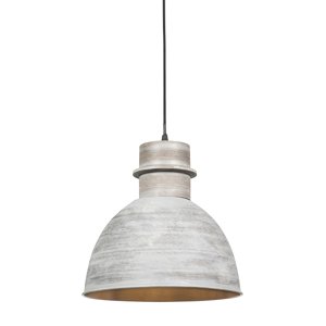 Vidiecka závesná lampa šedá - Dory
