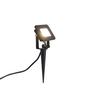 Led radiátor Radius 1 10W čierny s uzemňovacím kolíkom