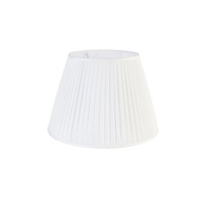 Tienidlo na lampy Plisse biele 45/30 cm