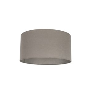 Tkaninové tienidlo na žiarovku taupe 50/50/25