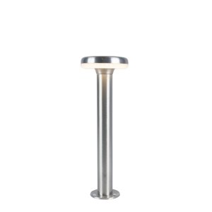 Moderná vonkajšia stĺpová lampa z ocele vrátane LED 45cm - Terres