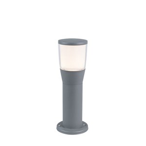 Moderná vonkajšia lampa sivá 35cm vrátane LED - Mona
